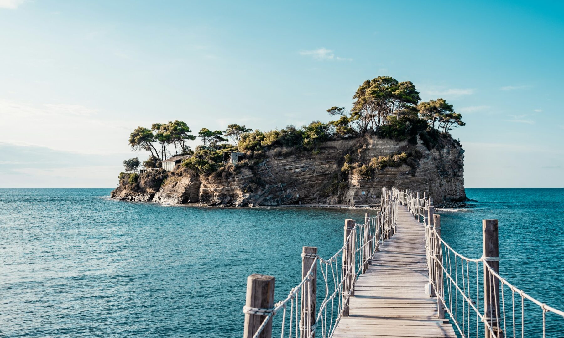 Travel Sea Summer Grey Greece Bridge Holiday Vacation Island Zakynthos